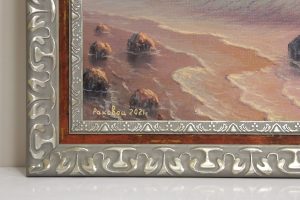 Картина маслом «Попутный ветер» холст/масло, в багетной раме, размер 45*70