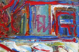 Картина «Май» холст/масло, в деревянной раме, размер 43*47