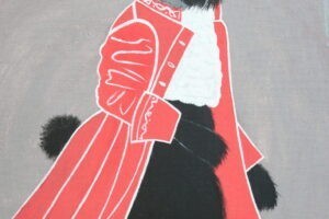 Картина «Граф Крол» холст/подрамник/акрил/маркер, без рамы, размер 50*50