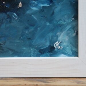 Картина «Пушистый сон» МДФ/акрил/поталь/лак, в деревянной раме, размер 40*55