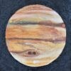 Картина "Юпитер" 2022 г., ДВП на подрамнике, фактурная живопись, смешанная техника, размер 50*40