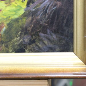 Картина «На берегу озера» холст/масло 40*60 см.
