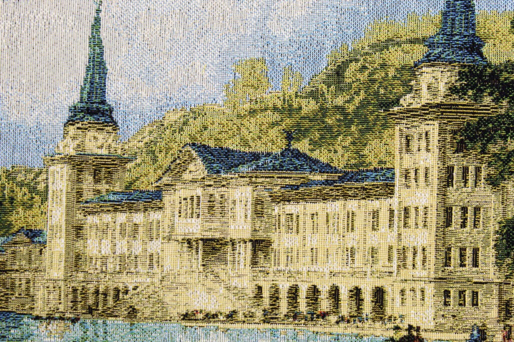 Гобелен "Торговый причал" размер 40*53 в багетной рамке Гобелен "Торговый причал" размер 40*53 в багетной рамке — изображение 5