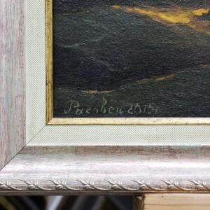 Картина «Морской пейзаж» холст/масло, в багетной раме с имитацией паспарту, размер 40*60