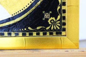 Картина «Нефертити» ДВП/акрил, размер 40*43 в пластиковой рамке