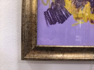 Картина "Анютины глазки" бумага/масляная пастель, в пластиковой раме со стеклом, размер 21*30 / 2026 год. Картина «Анютины глазки» бумага/масляная пастель, в пластиковой раме со стеклом, размер 21*30 / 2026 год.